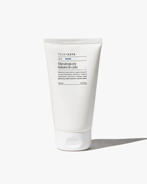 Hypoallergenic body lotion