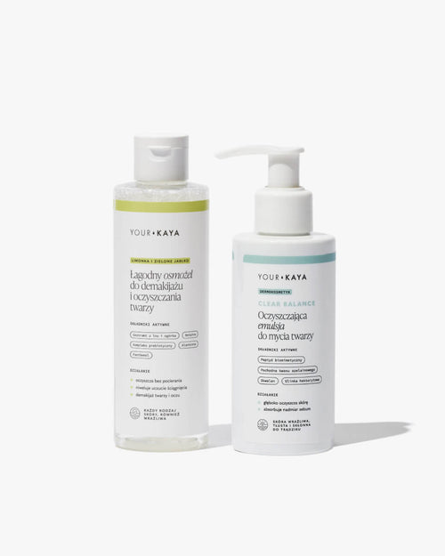 Zestaw FRESH COMBO: Osmożel do demakijażu i Oczyszczająca emulsja do mycia