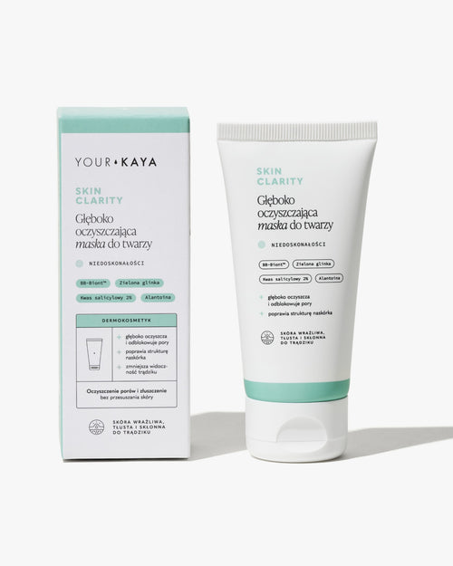 Głęboko oczyszczająca maska do twarzy