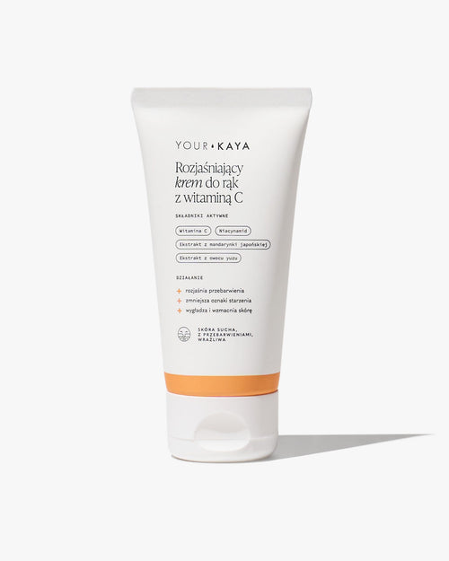 Rozjaśniający krem do rąk z witaminą C