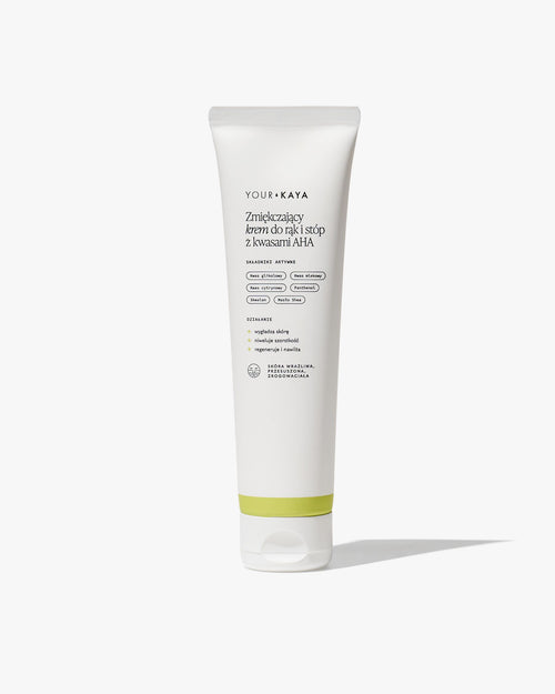 Zmiękczający krem do rąk i stóp z kwasami AHA