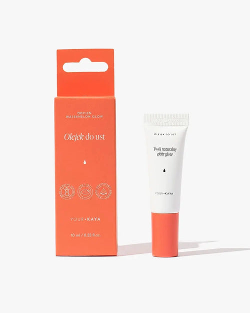 Limited edition glossy lip oil