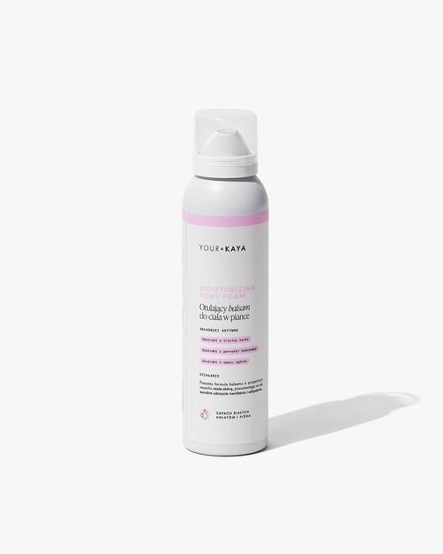 Otulający balsam do ciała w piance