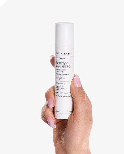 Nawilżający krem SPF 50 - próbka