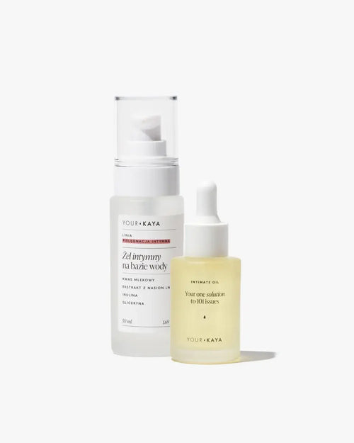 Set: intimate oil and intimate gel