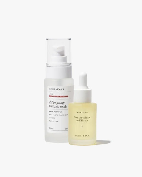 Set: intimate oil and intimate gel