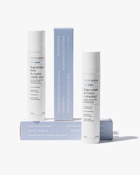 Set: face cream and serum