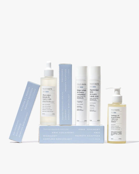 Set: 4 steps in skin care