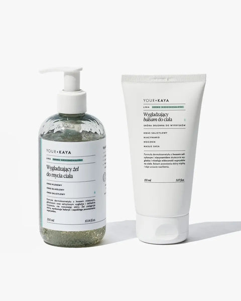 Set: Smoothing Body Wash Gel and Smoothing Body Lotion