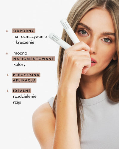 Zestaw: tusz do rzęs i żel do brwi