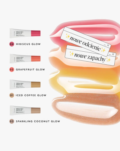 4 x Nabłyszczający olejek do ust – limitowana edycja letnia