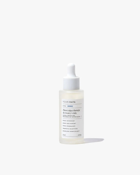 Exfoliating treatment for face and body