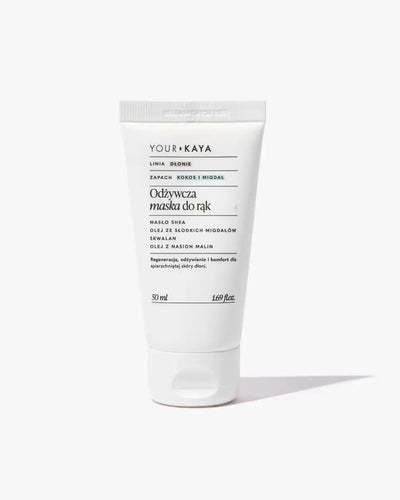 Zestaw: odżywcza maska i regenerujące serum do dłoni