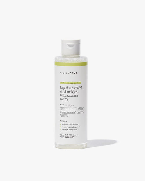 Łagodny osmożel do demakijażu i oczyszczania twarzy