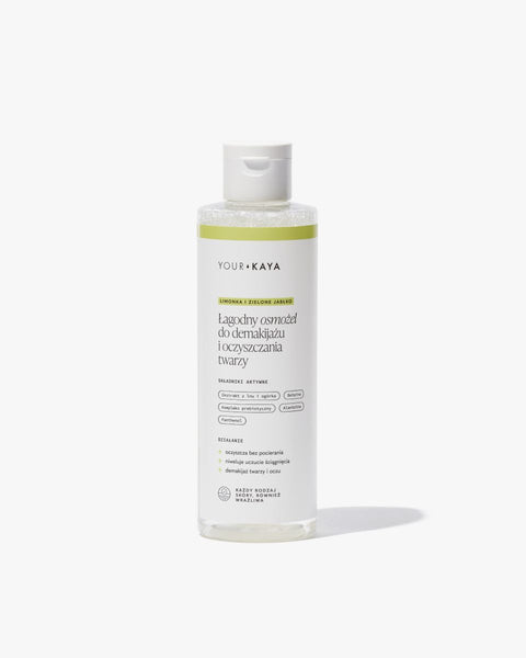 Łagodny osmożel do demakijażu i oczyszczania twarzy