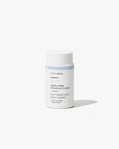 Łagodny peeling enzymatyczny w pudrze