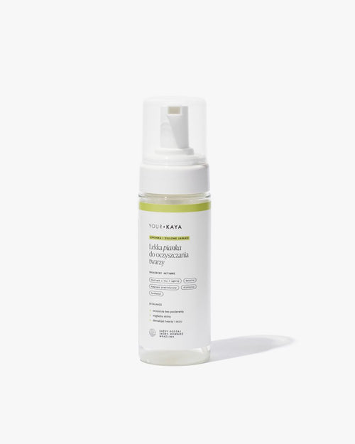 Lekka pianka do oczyszczania twarzy