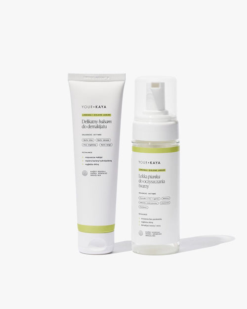 Zestaw: Balsam do demakijażu i Pianka do oczyszczania twarzy
