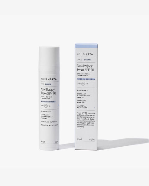 Nawilżający krem SPF 50