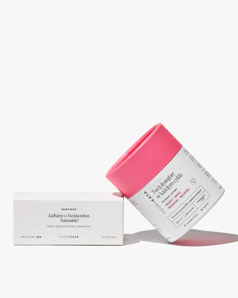 Set: Less PMS and biodegradable tampons