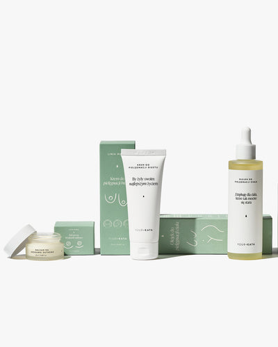 Zestaw Czas dla mamy: balsam, olejek i krem