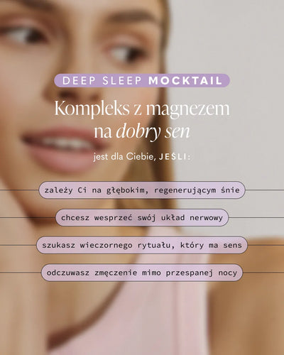 Kompleks z magnezem na dobry sen DEEP SLEEP Mocktail