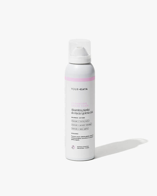 Aksamitna pianka do mycia i golenia ciała