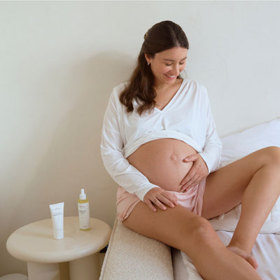 Zestaw Czas dla mamy: krem do biustu i olejek do ciała