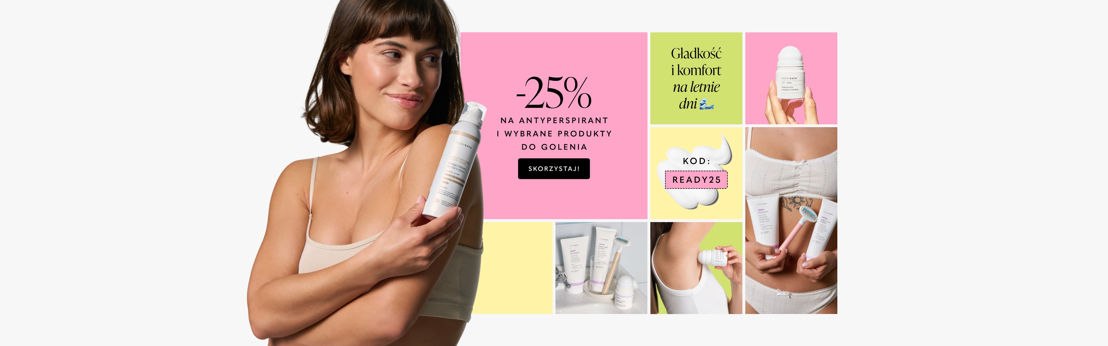 Promocja READY25 golenie i deo