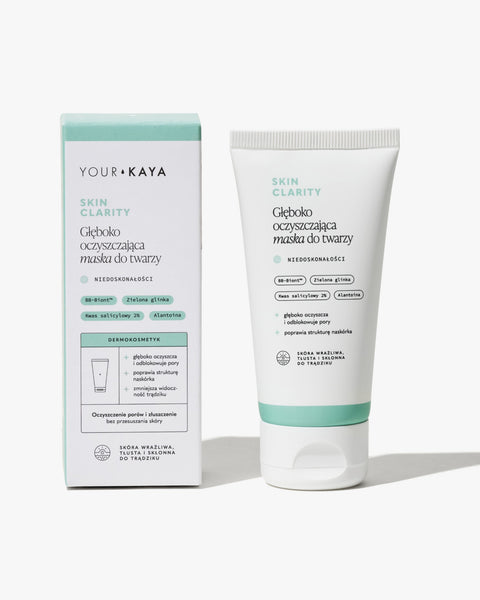 Głęboko oczyszczająca maska do twarzy