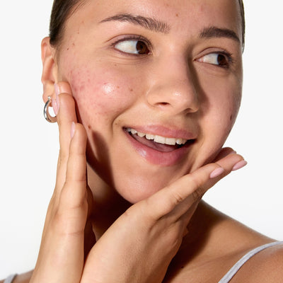 Zestaw: emulsja myjąca, serum, krem-żel i maska do twarzy