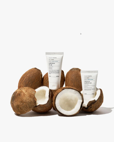 Lekki krem do rąk o zapachu kokosa i migdałów -35%