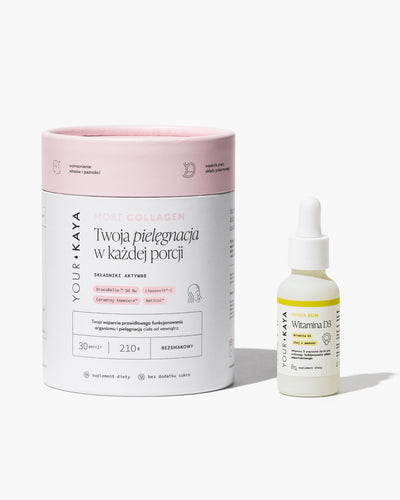 Zestaw: More COLLAGEN i wybrany suplement