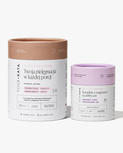 Zestaw: More COLLAGEN + DEEP SLEEP Mocktail