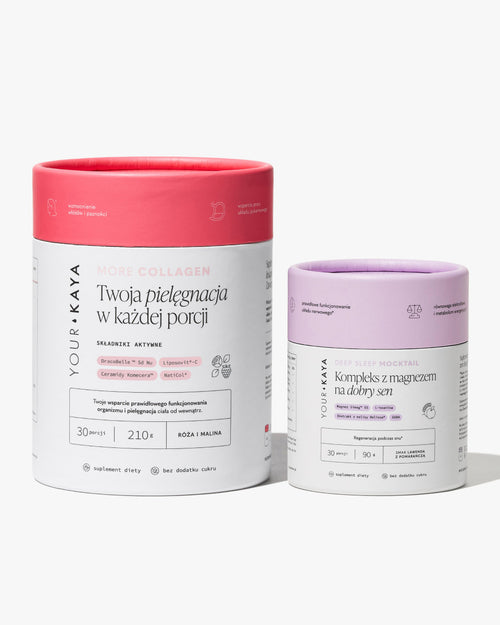 Zestaw: More COLLAGEN + DEEP SLEEP Mocktail