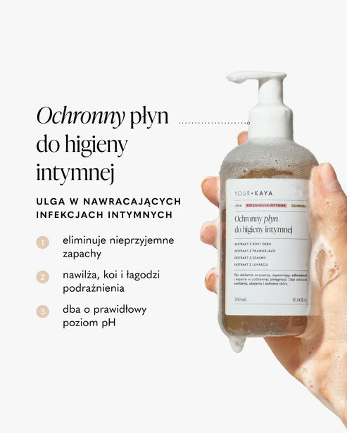 Ochronny płyn do higieny intymnej