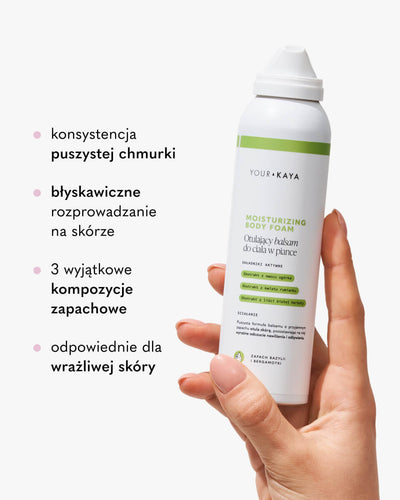 Zestaw: balsam do ciała i pianka do mycia i golenia