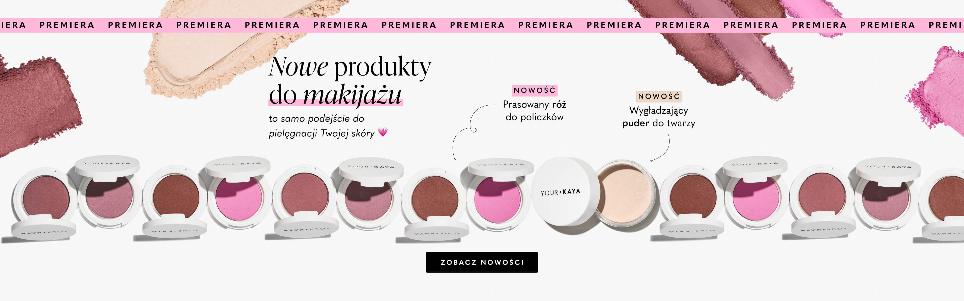Premiera róż i puder