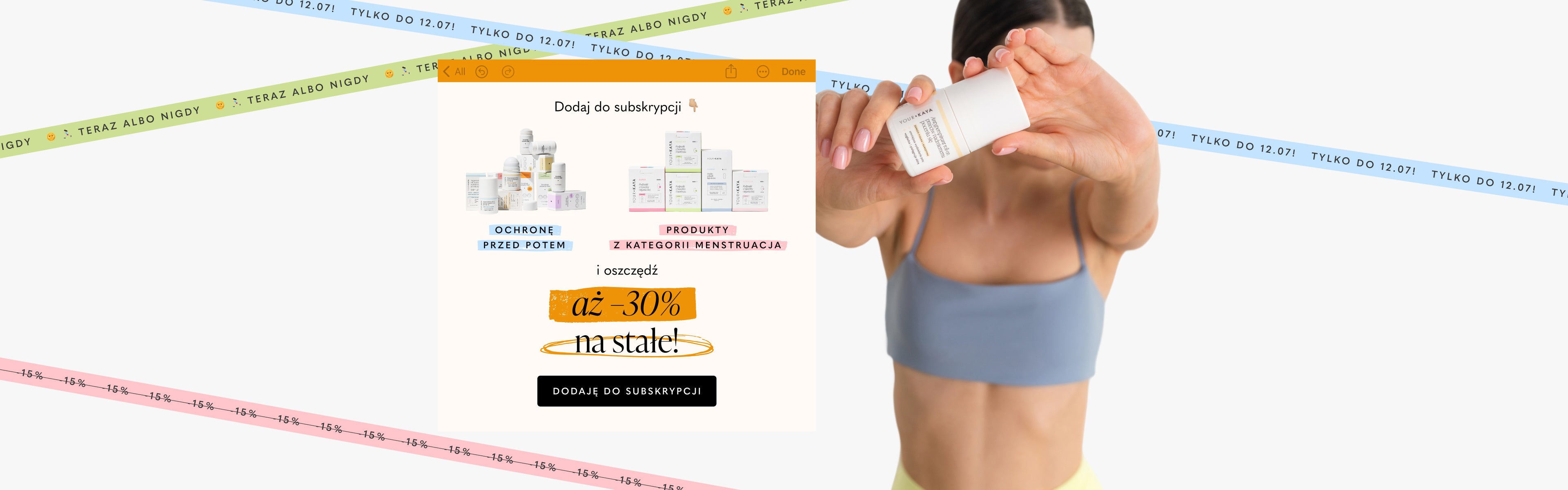 Promocja -30% na odnowienie suba