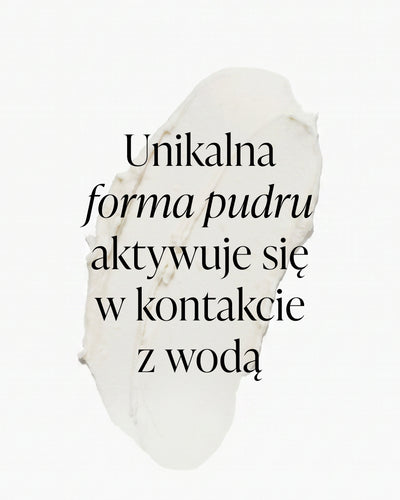 Zestaw: peeling enzymatyczny w pudrze i barierowy krem-maska