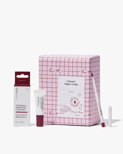 Zestaw świąteczny: konturówka i balsam peptydowy