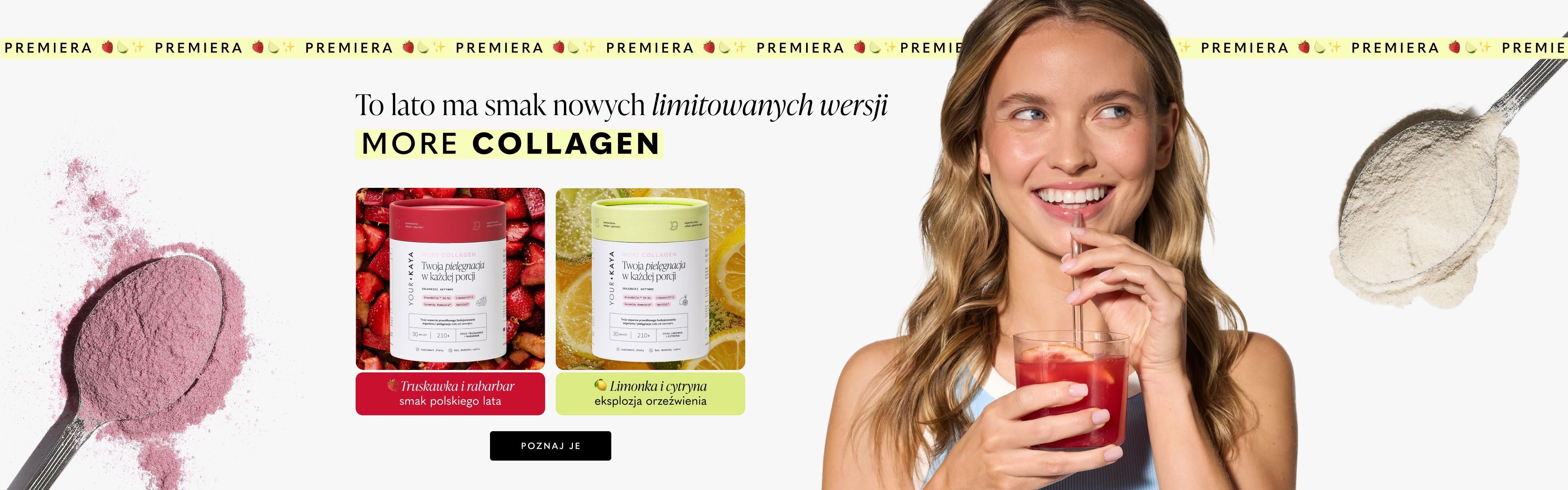 Premiera More collagen - nowe smaki