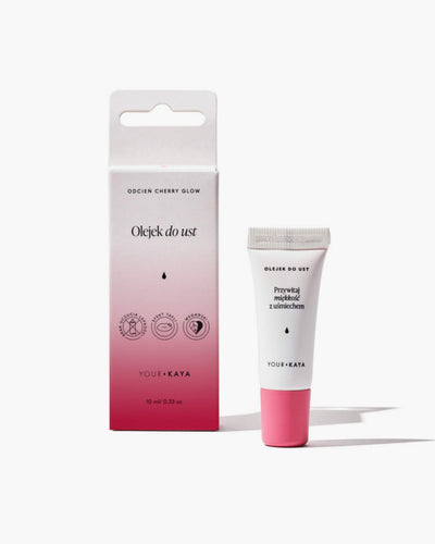 Limited edition glossy lip oil