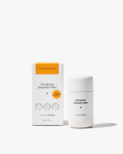 A delicate deodorant for the armpits and bust.