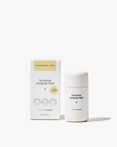 A delicate deodorant for the armpits and bust.