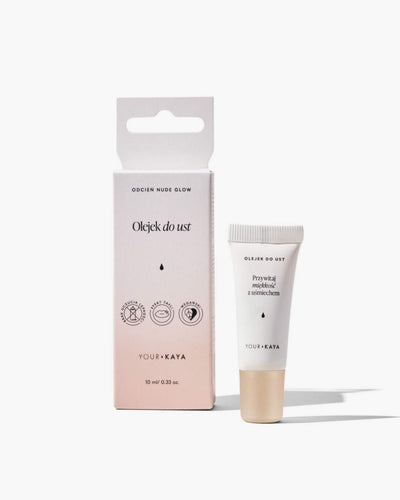 Limited edition glossy lip oil