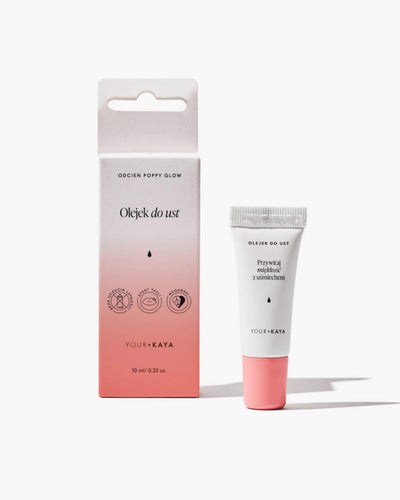 Limited edition glossy lip oil