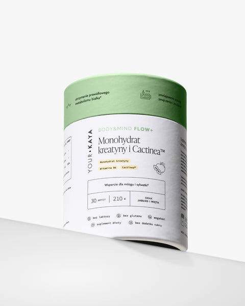 Kreatyna Monohydrat i Cactinea™ BODY&MIND FLOW+