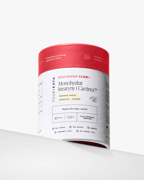 Kreatyna Monohydrat i Cactinea™ BODY&MIND FLOW+