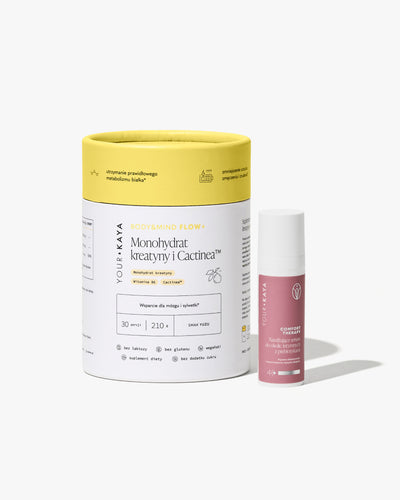 Zestaw: Serum do okolic intymnych z prebiotykami + Kreatyna Monohydrat i Cactinea™